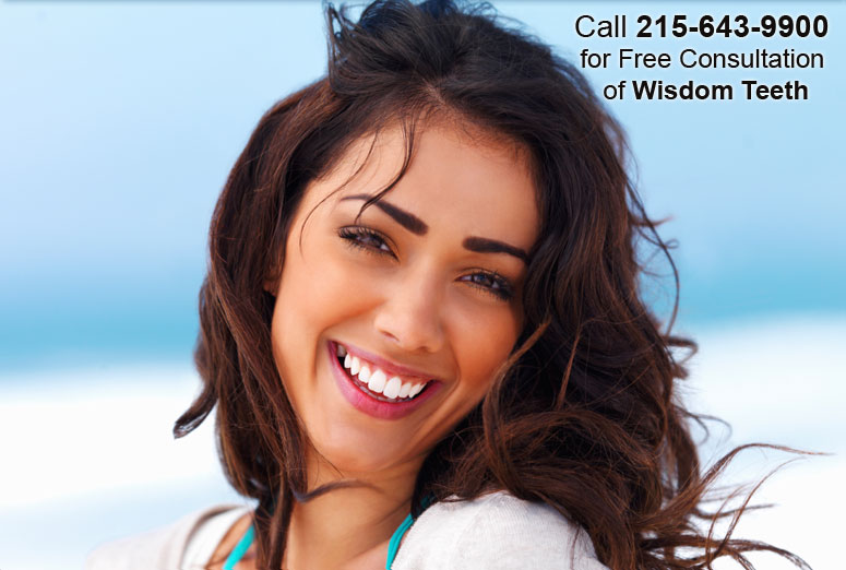 Call 215-643-9900 For Free Consultation of Wisdom Teeth